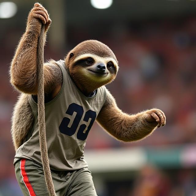 Sloth to athlete